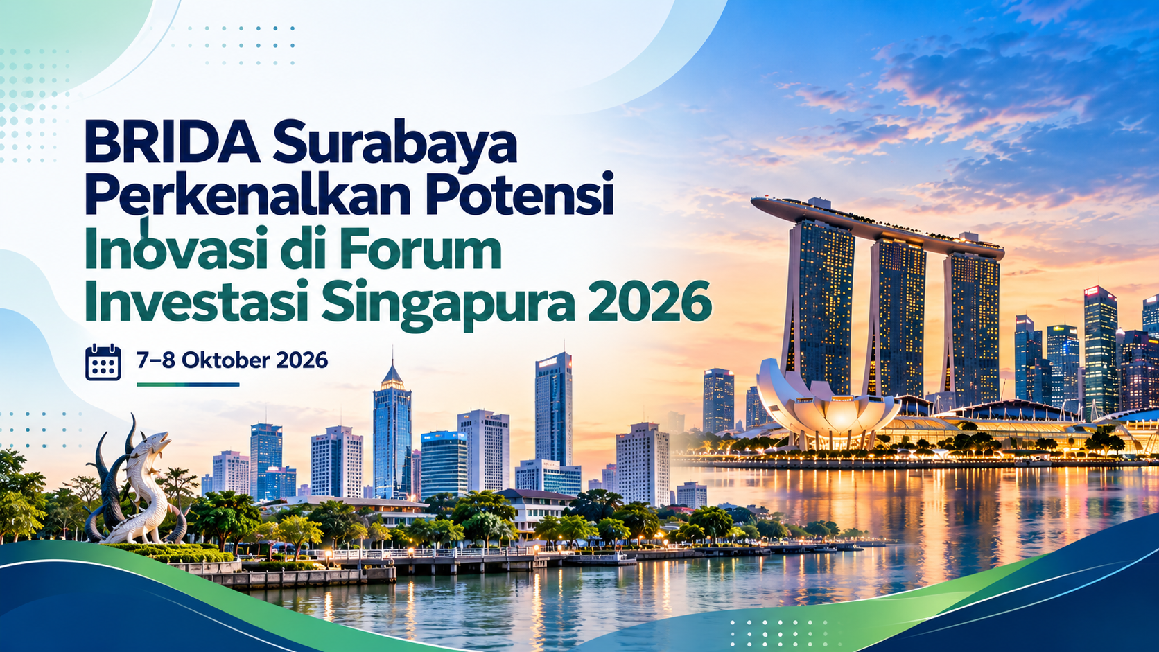 BRIDA Surabaya Perkenalkan Potensi Inovasi di Forum Investasi Singapura 2026